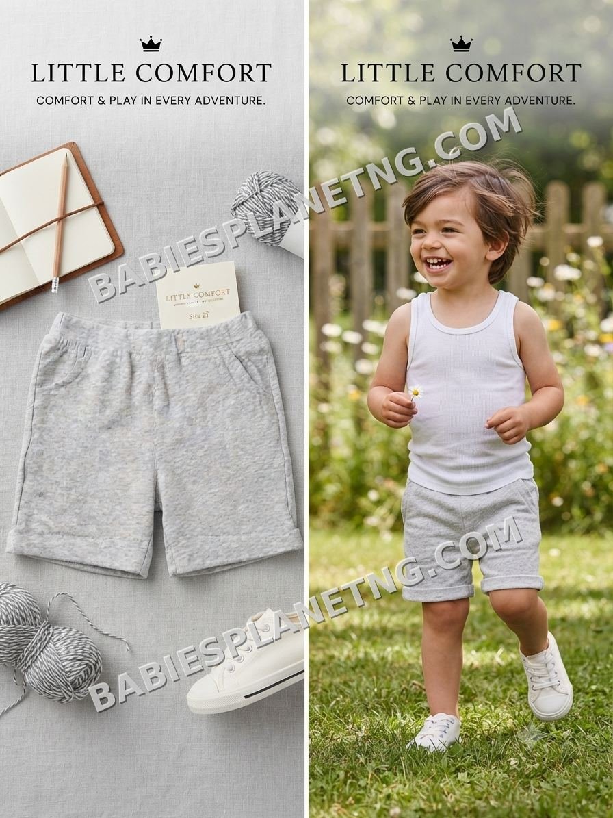 Toddler Grey Shorts