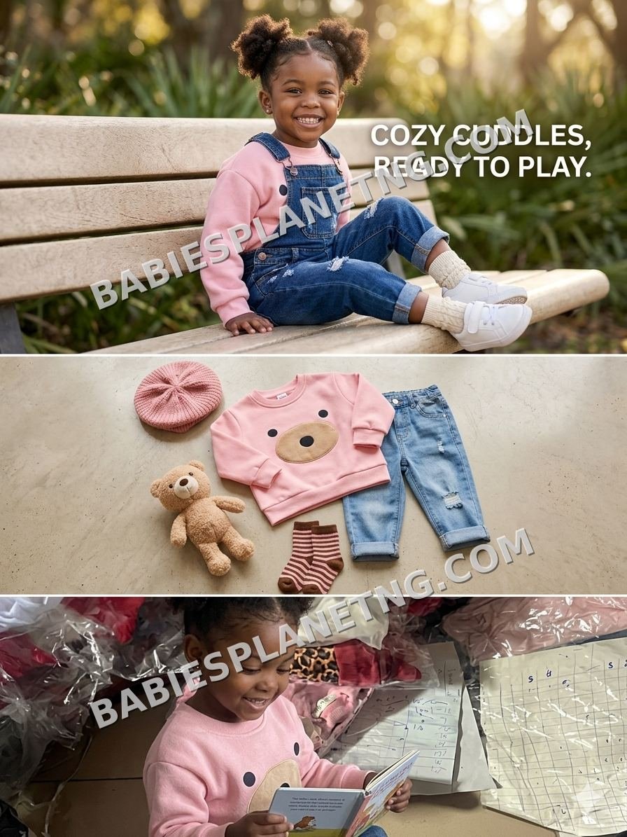 Toddler Bear Graphic sweat top