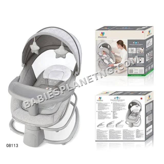 Mastela 4 In 1 Deluxe Multi Functional Baby Swing And Bassinet
