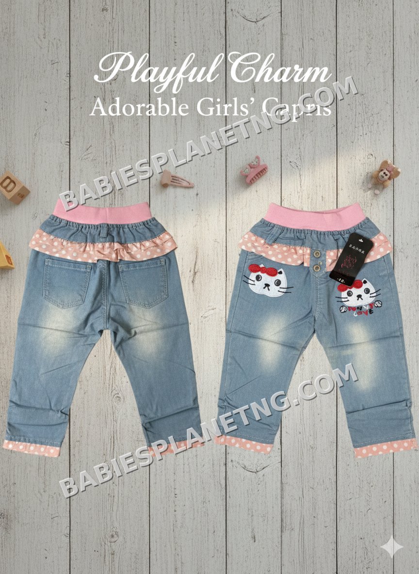 adorable girl denim