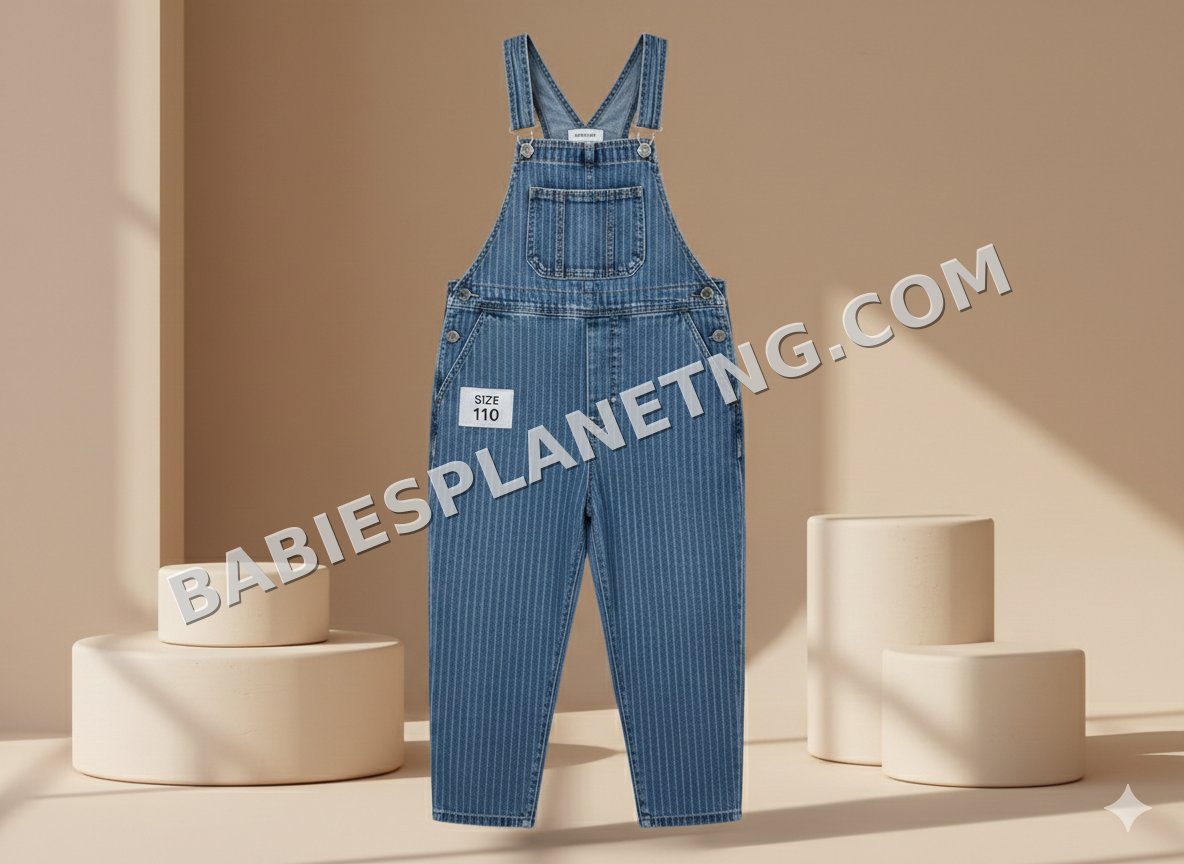 denim dungarees 4-5 years