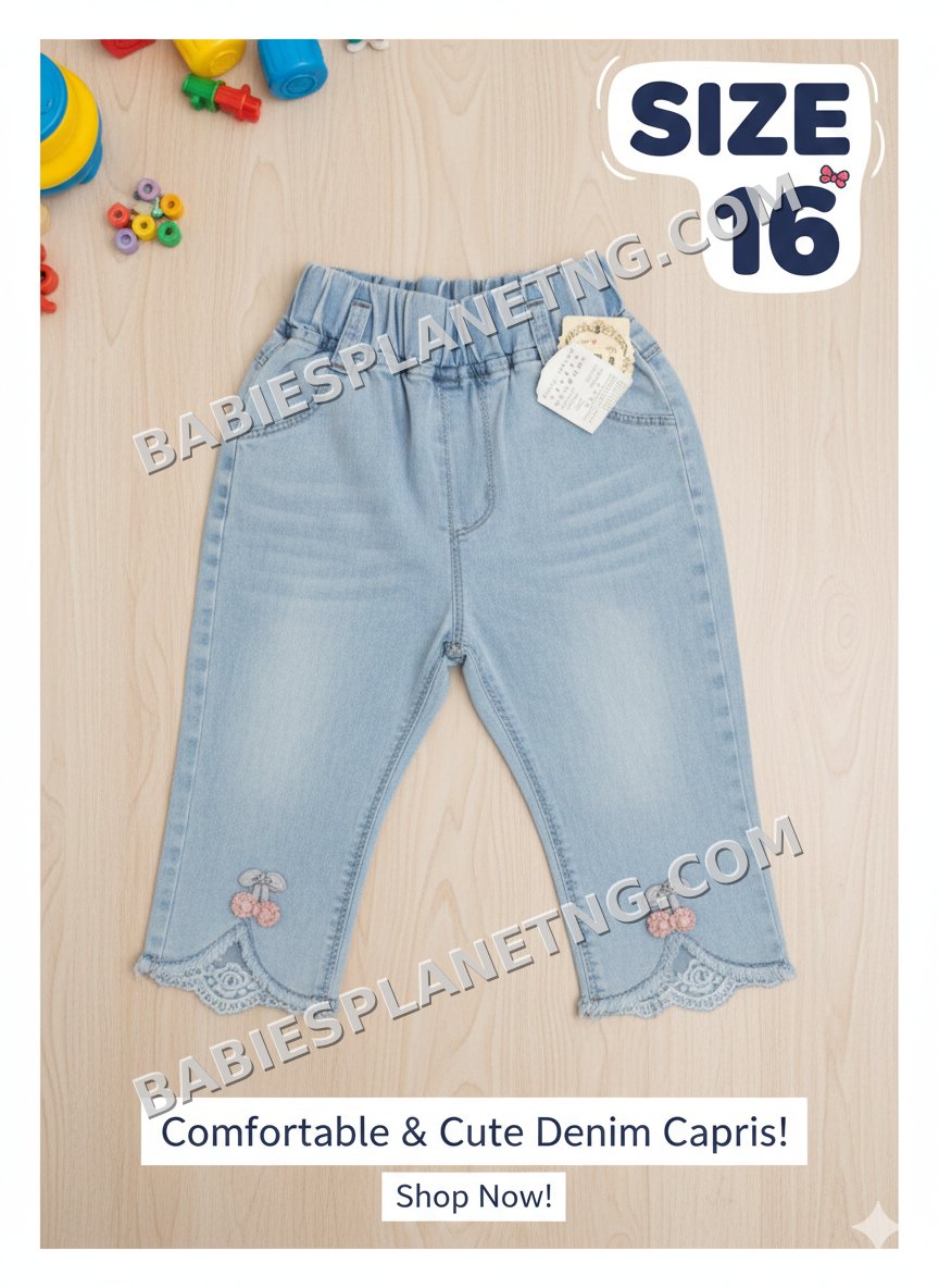 denim with decorative elements