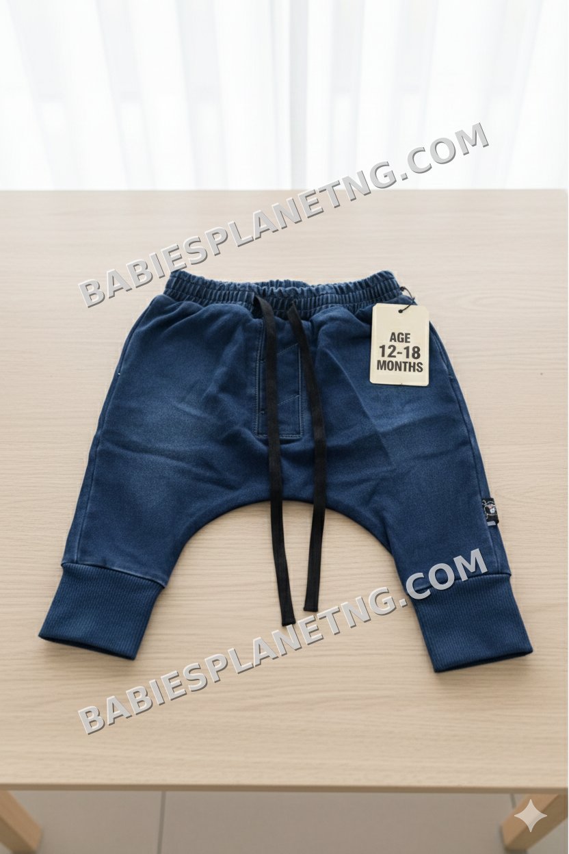 diagonal baggy pants 12/18 months