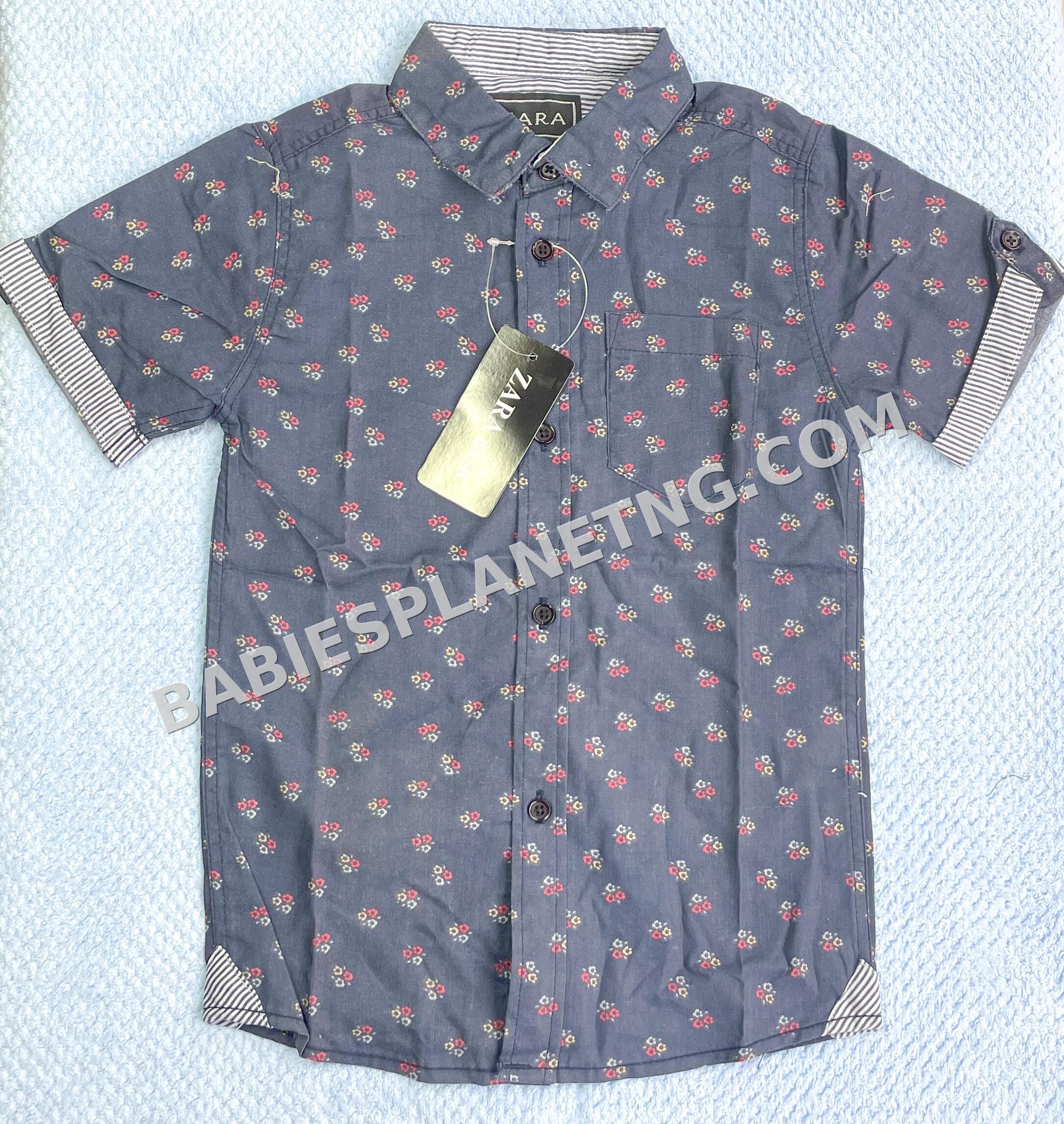 Levi's Boys Classic 1 Pocket Short Sleeve Button Up Shirt Button Down Shirt