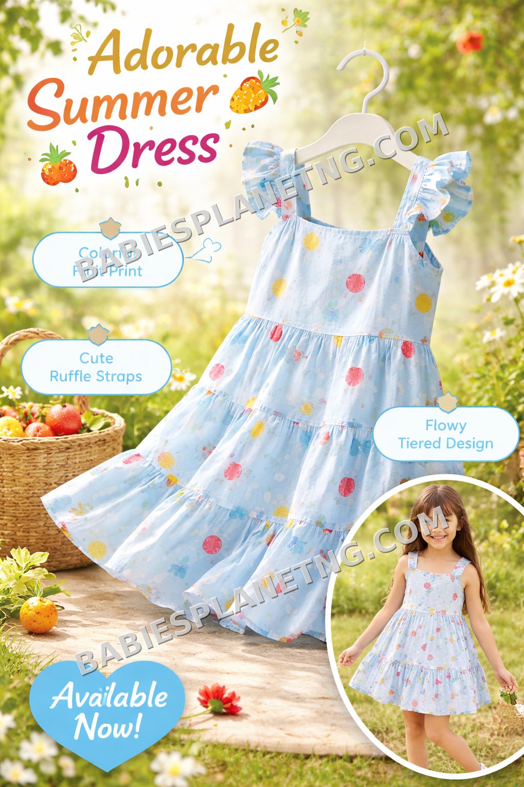 sleeveless colorful gown