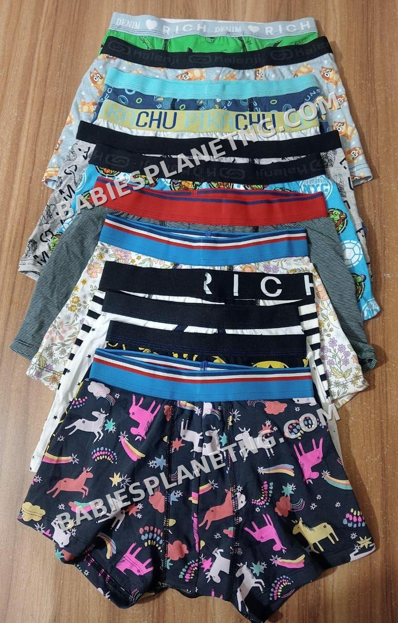 Boys Children's Boxer multi design and colors