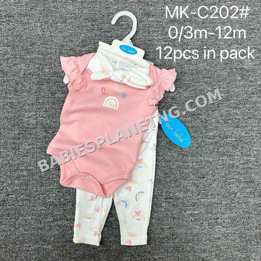 Baby girl 3-piece set