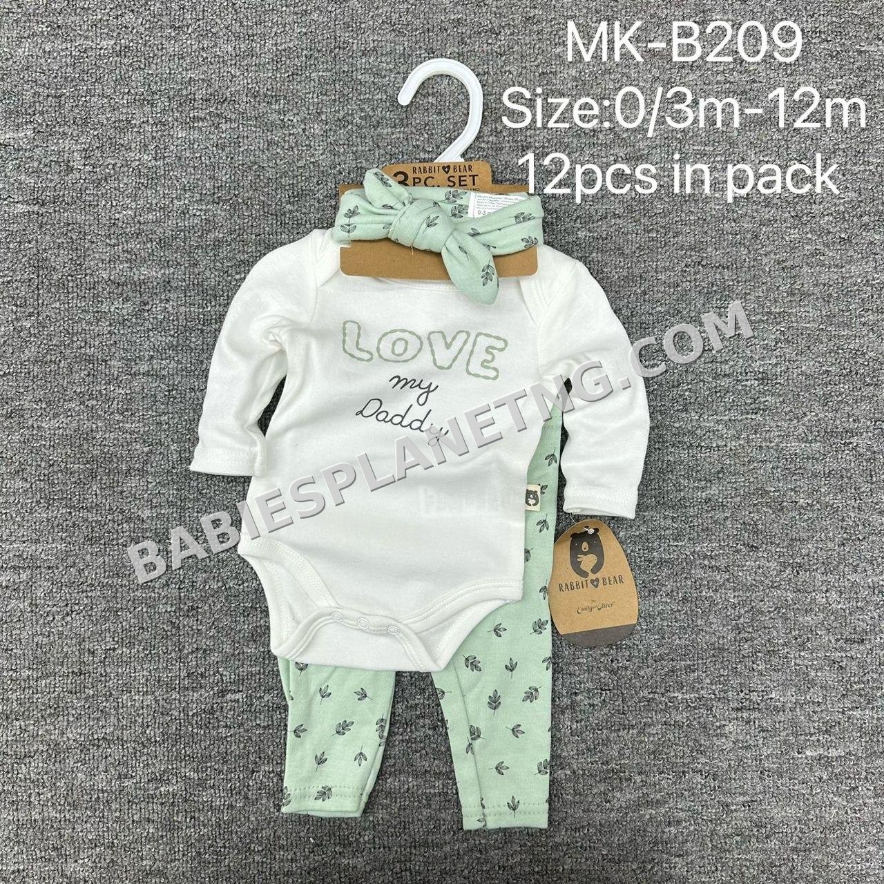 Baby girl 3-piece set