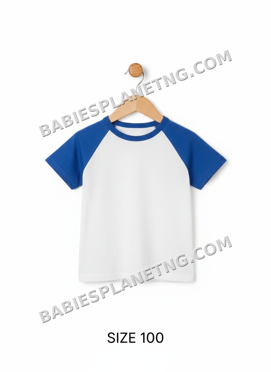 white and blue top